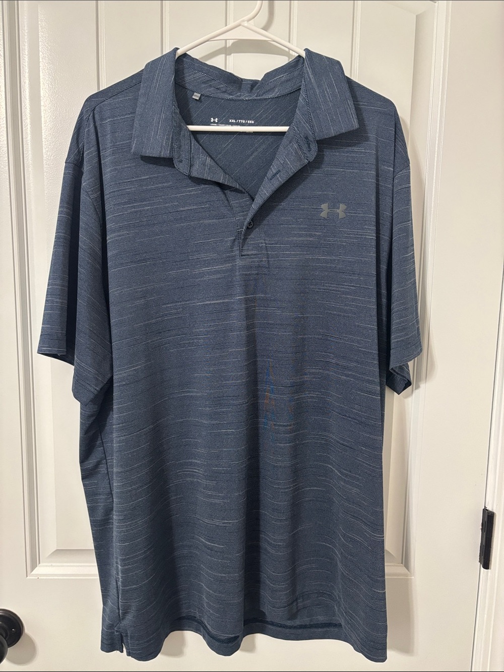 Under Armour Men’s Navy Heather Polo Shirt